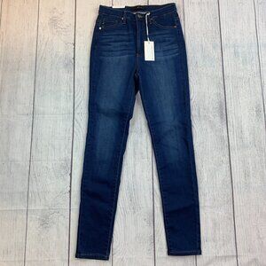 KanCan Jeans sz 9 / 28 Dark Wash Skinny Stretch Inseam 29.5" New NWT